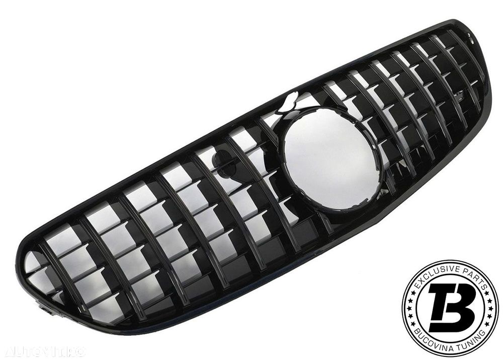 Grila compatibila cu Mercedes S Class Coupe C217 W217 GT Design - 2