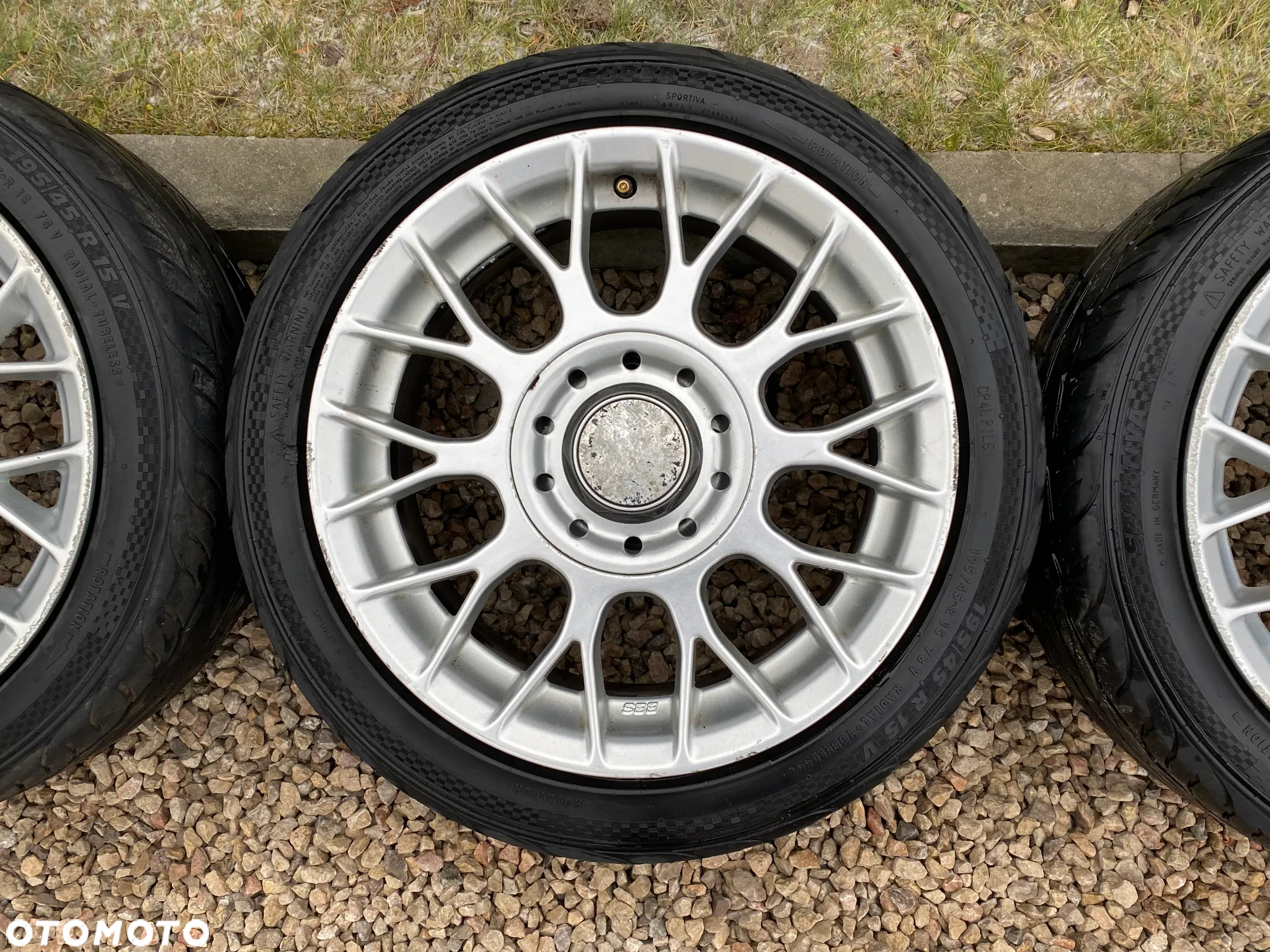 Alufelgi 15 BBS Felgi Aluminiowe VW SKODA AUDI 4x100 7J15h2 ET36 - 8