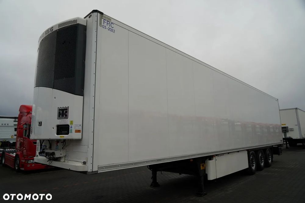 Schmitz Cargobull CHŁODNIA / THERMO KING  / HAKÓWKA / OŚ PODNOSZONA / KOSZ NA PALETY - 2