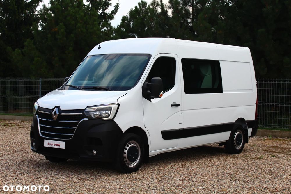 Renault Master L2H2 2.3dCi 135KM/ BRYGADÓWKA/DOKA 6-CIO OSOBOWA/ HAK/ KLIMA/ TEMPOMAT/ SALON POLSKA/ PIERWSZY WŁAŚCICIEL/ FV 23%/ BARDZO ZADBANY !!! - 7