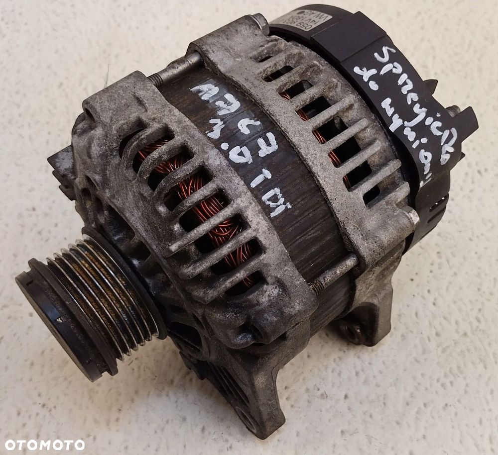 AUDI A7 C7 4G 10-18 3.0 TDI ALTERNATOR 180A 059903017P - 5