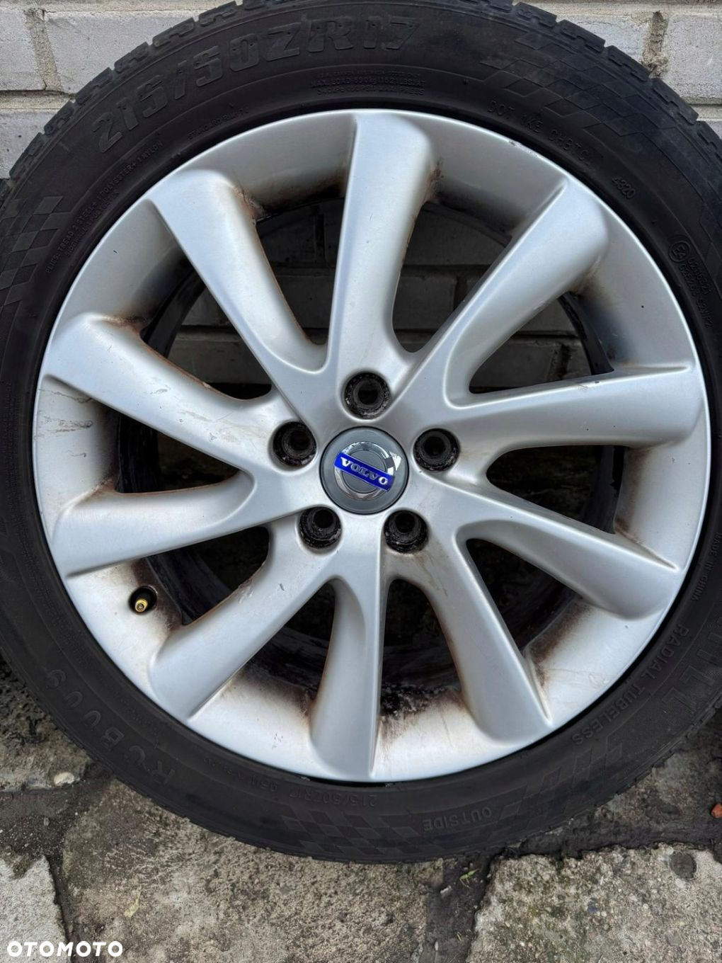 KOŁA FELGI ALUMINIOWE KOMPLET V60 S60 V40 215/50 R17 ET50 5x108 31341739 - 10