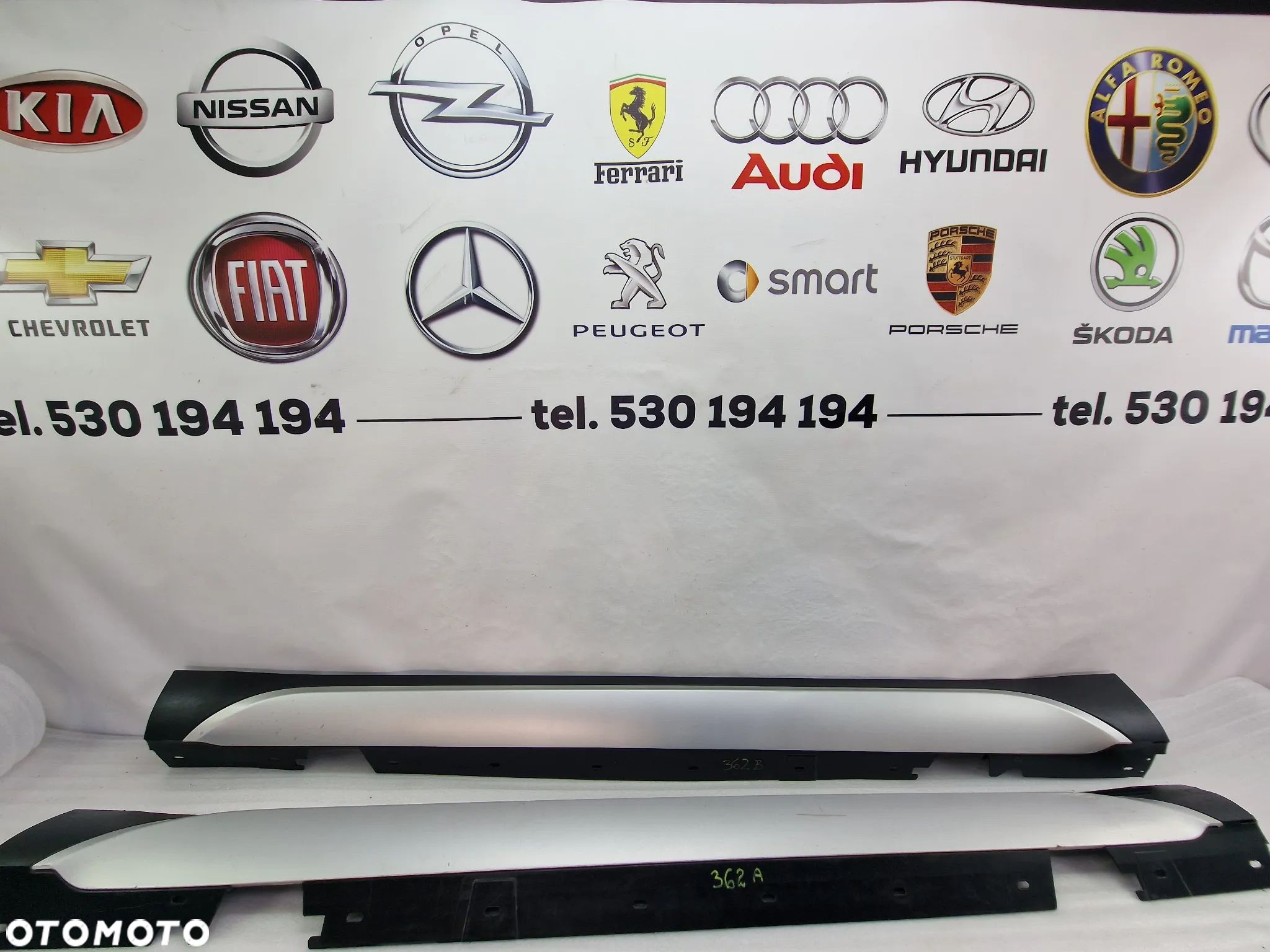 BMW X1 E84 X-LINE 09- LEWA / PRAWA LISTWA PROGOWA , NAKŁADKA PROGU , NR 51772990600 / 51772990599 , NR AUKCJI PR362 - 1