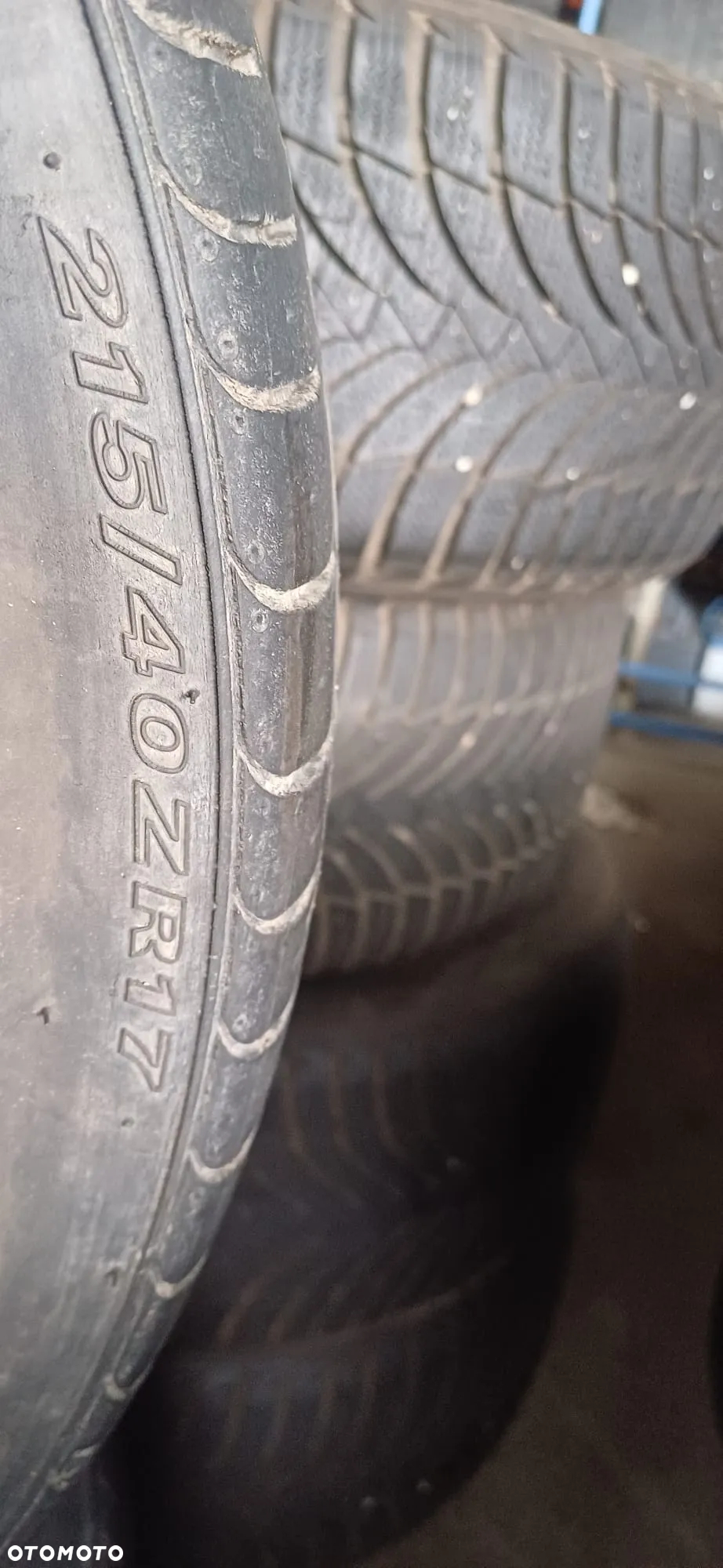 Felgi Aluminiowe 7,5Jx17H2 5x100 Z Oponami Letnimi 215/40R17 - 3