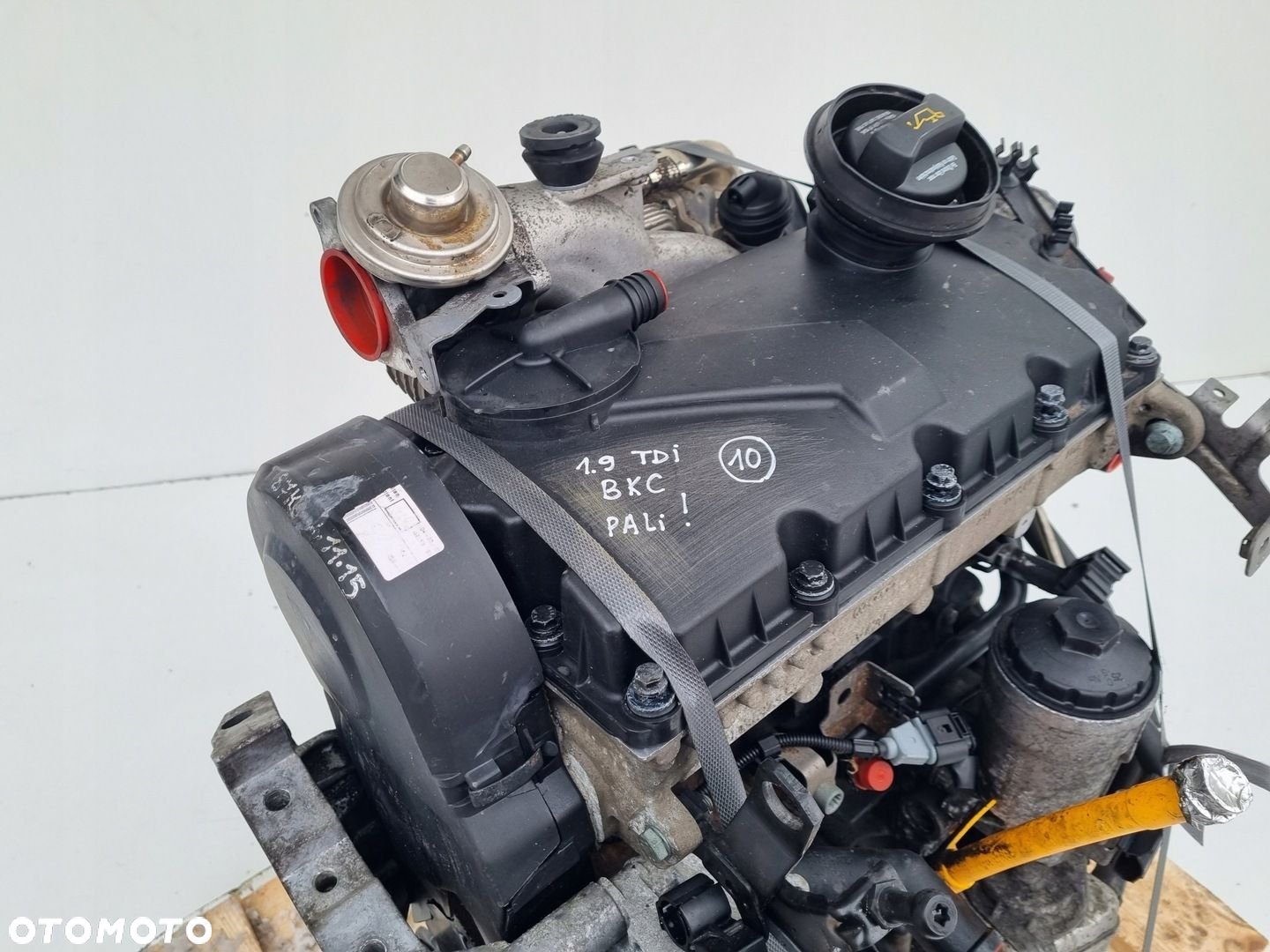 SILNIK KOMPLET VW Passat B6 1.9 TDI 105KM ładnie pracuje BKC - 5