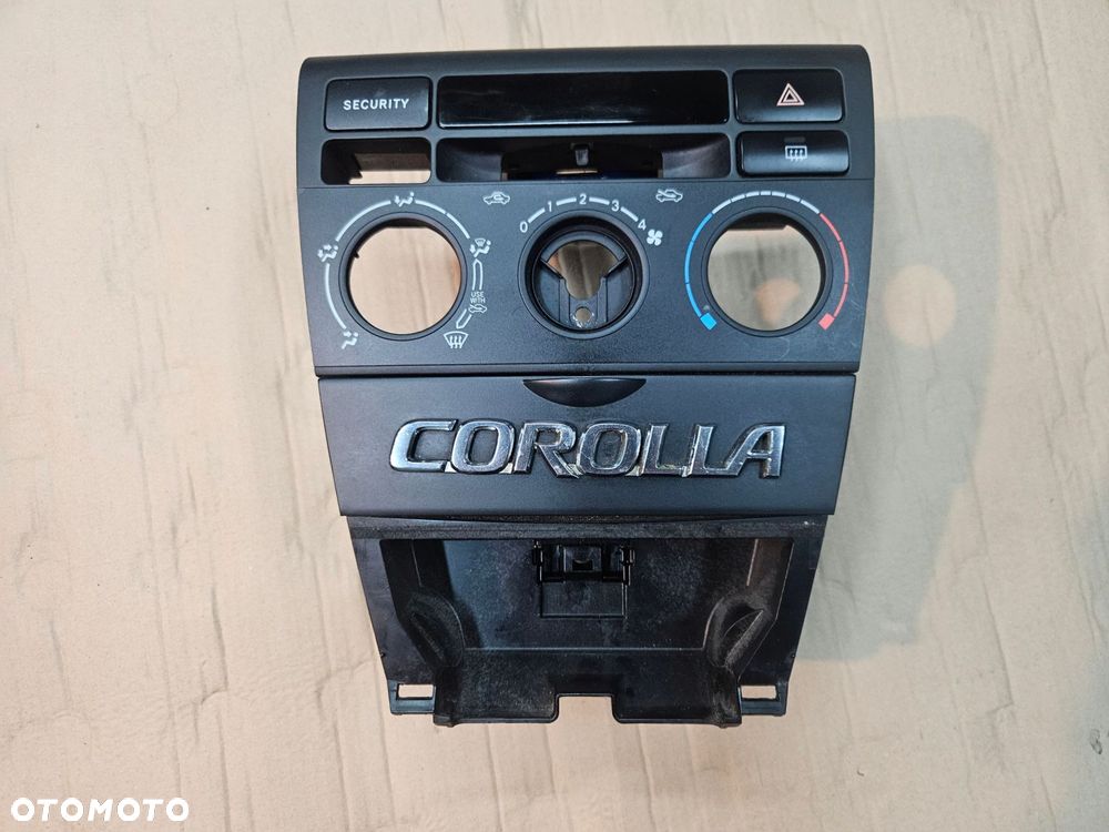toyota corolla e12 02-04 panel sterowania nawiewu klapka - 1