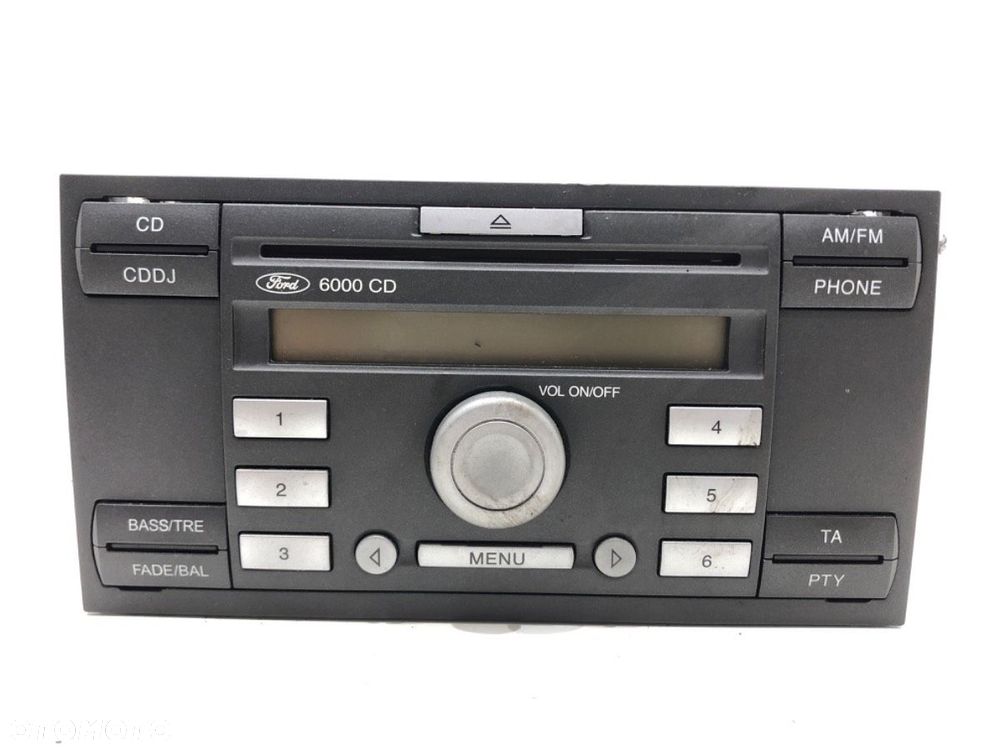 RADIO  FORD FOCUS II Turnier (DA_, FFS, DS) 2004 - 2012 1.6 Ti 85 kW [115 KM] benzyna 2004 - 2012 - 1