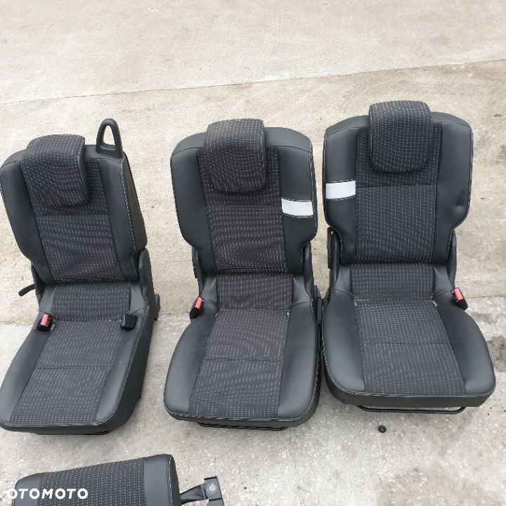 RENAULT GRAND SCENIC III FOTEL FOTELE POLSKORA 2-RZAD LEWY 11R - 1