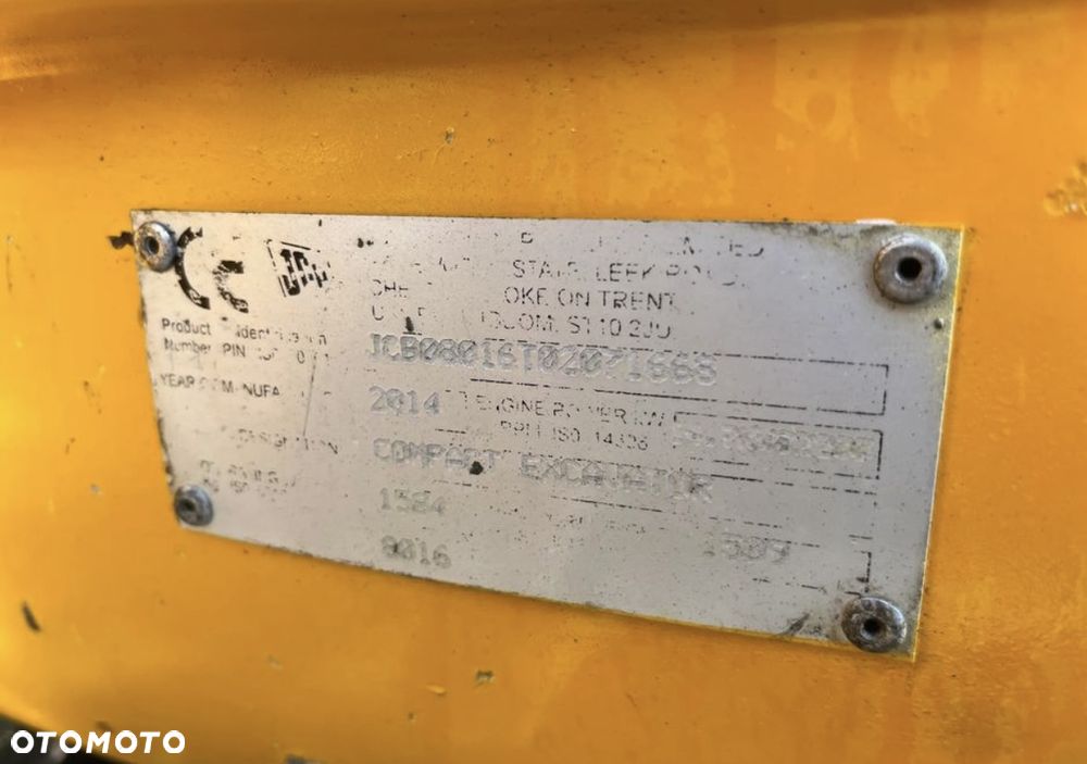 JCB 8016 - 9