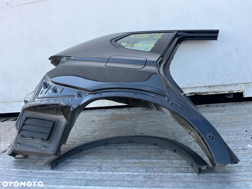 Blotnik cwiartka szyba listwa prawy tyl 475/9 BLACK SAPPHIRE BMW X3 F25 ORG - 5