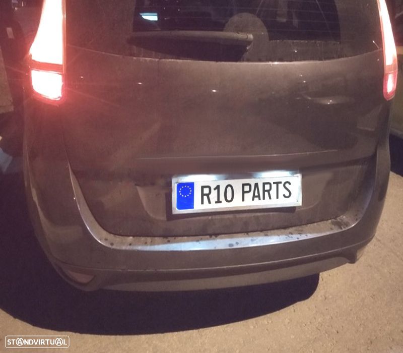 KIT COMPLETO 17 LAMPADAS LED INTERIOR PARA RENAULT SCENIC III 3 MK3 09-16 - 2