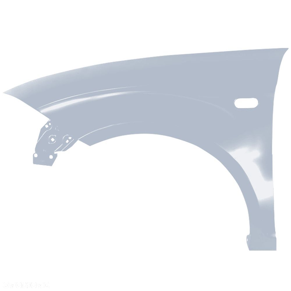 BLU Błotnik SEAT TOLEDO III 3 LS5T lewy niebieski 2004-2009 przód ocynk Azul Polar - 2