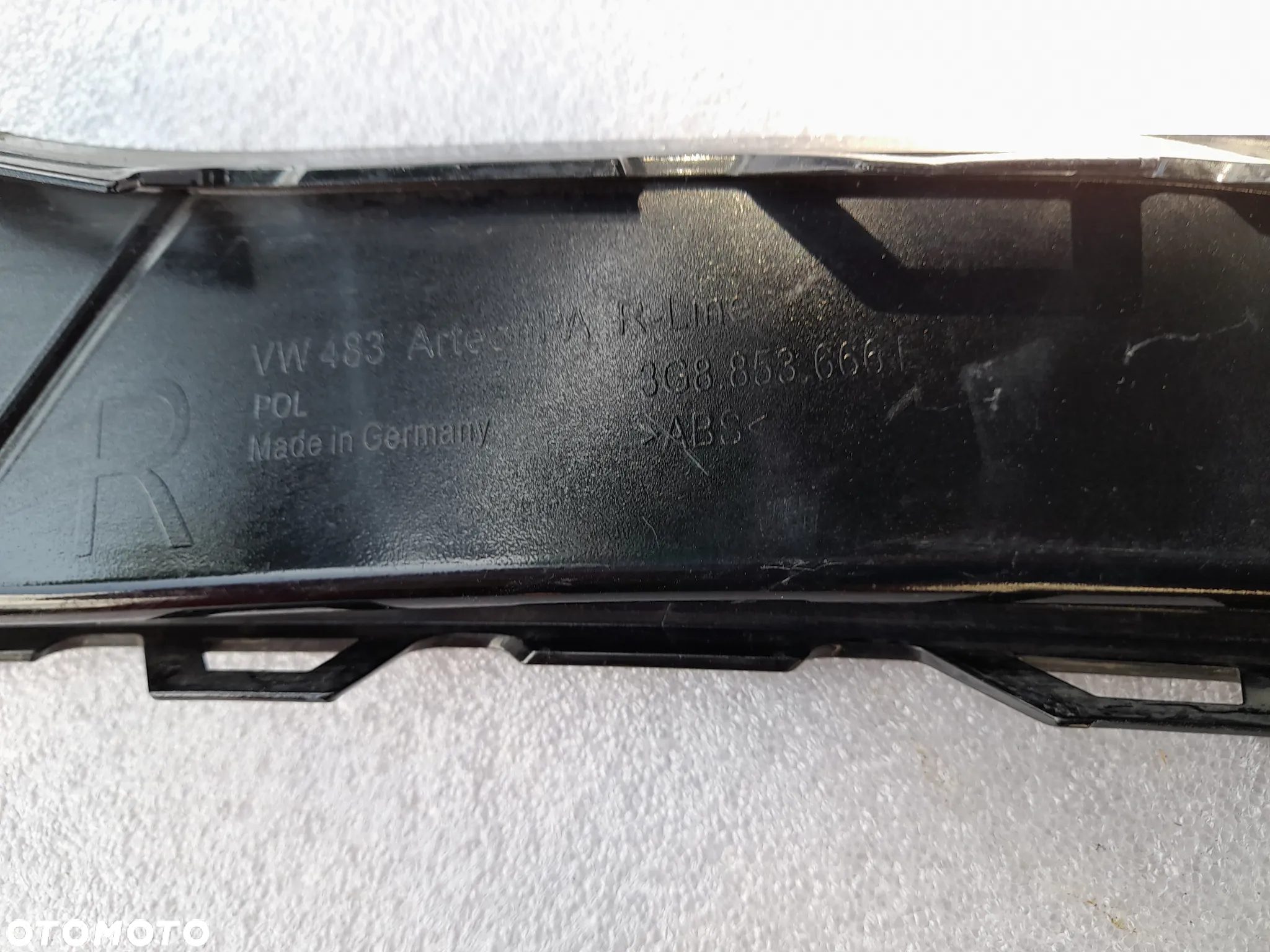 LEWA KRATKA CHROM ZDERZAKA VARTEON LIFT R-LINE  3G8853665E - 12