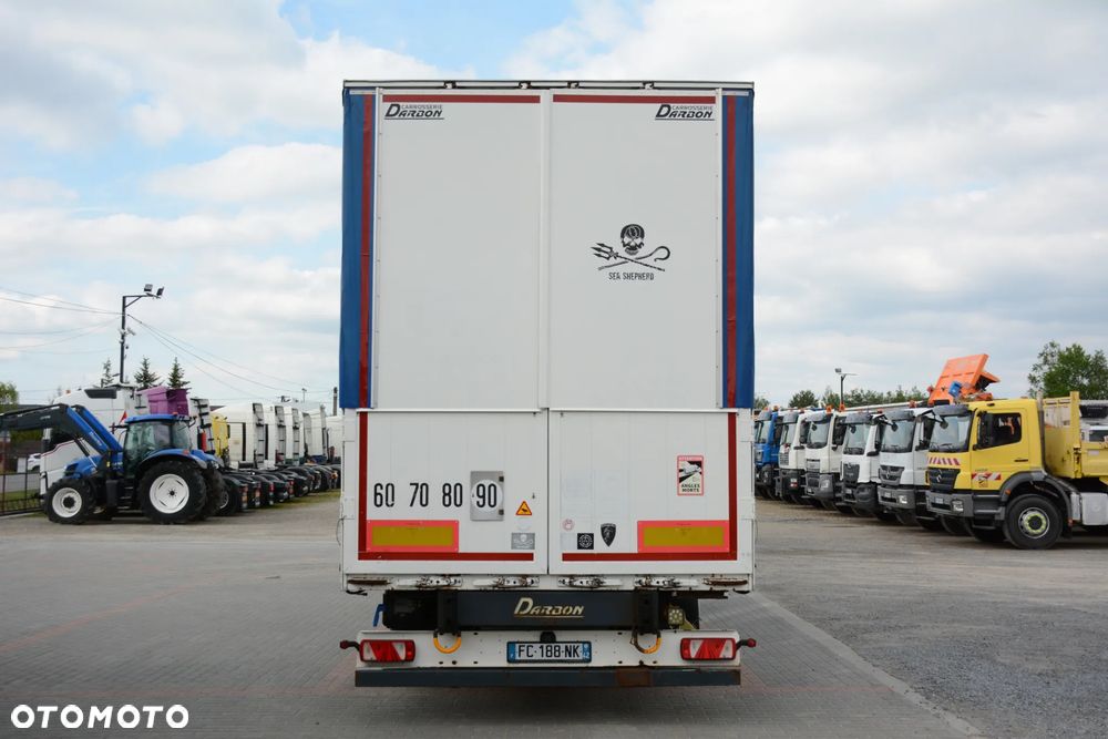 Volvo FH 460 / 2017r / Tandem / Przejazdowy / Mega / 120m3 / Podnoszony dach - 7