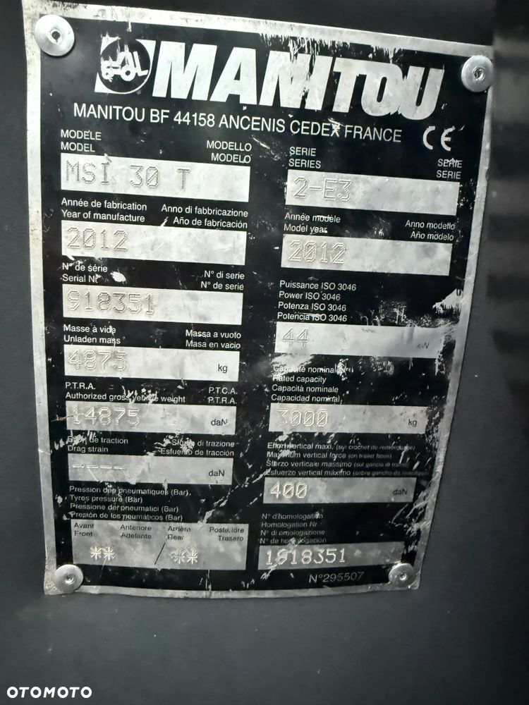 Manitou MSI 30 T - 28