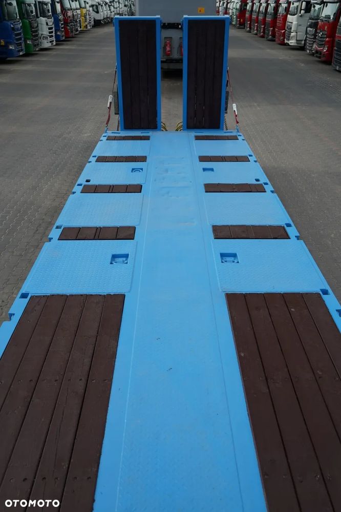 Inny KOMODO / KMD4 / NACZEPA LAWETA / NISKOPODWOZIE / OSIE SKRĘTNE / OŚ PODNOSZONA / NAJAZDY HYDRAULICZNE / - 22