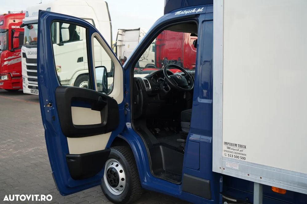 Fiat DUCATO / CONTAINER / 750 KG LIFT / GVWR: 3500 KG / MANUAL / 2016 - 23
