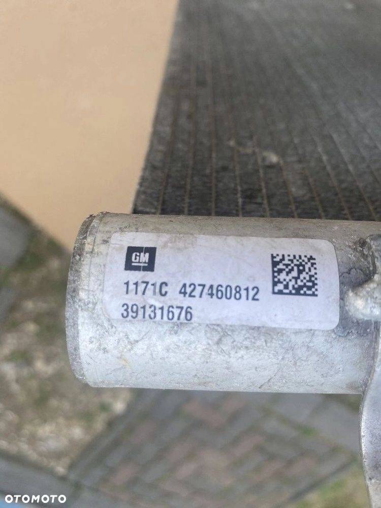 CHŁODNICA WODY KLIMATYZACJI INTERCOOLER ZESTAW OPEL ASTRA V K 39131676 - 6