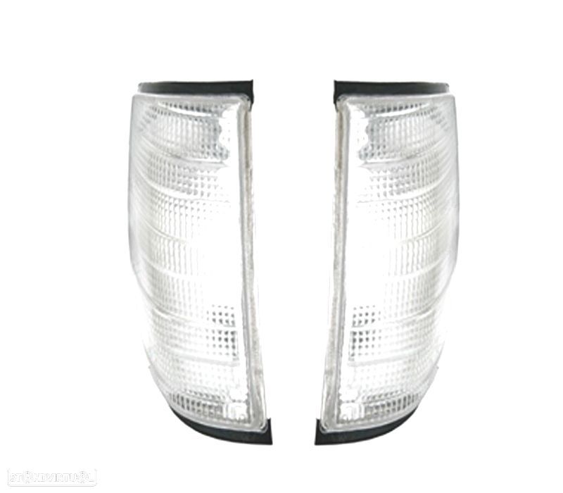 PISCAS FRONTAIS BRANCOS MERCEDES W126 COUPÉ - 6