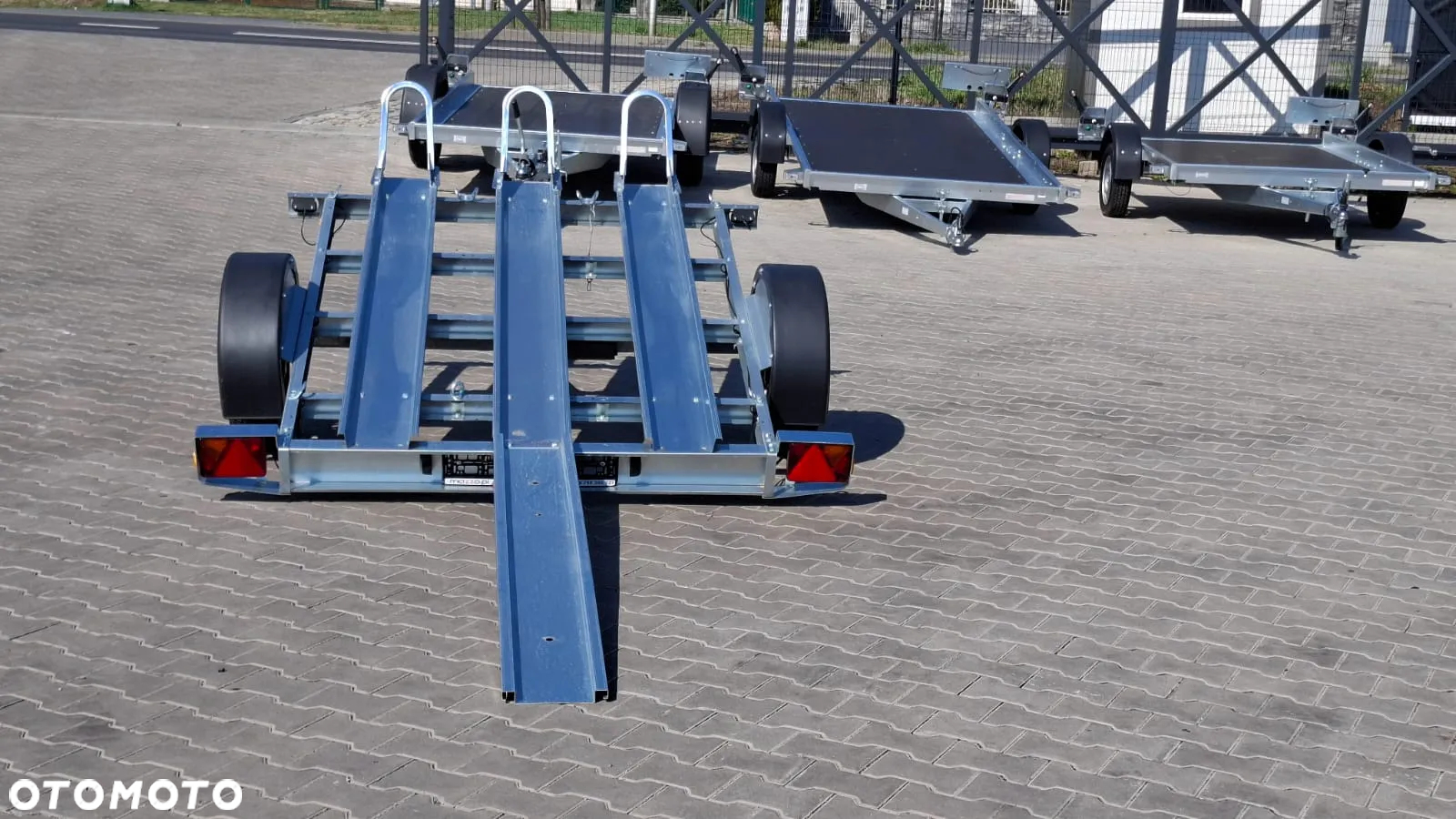 Neptun Dostawa Przyczepka na 3 motocykle 225x148,5cm DMC750kg UCHYLNA - 6