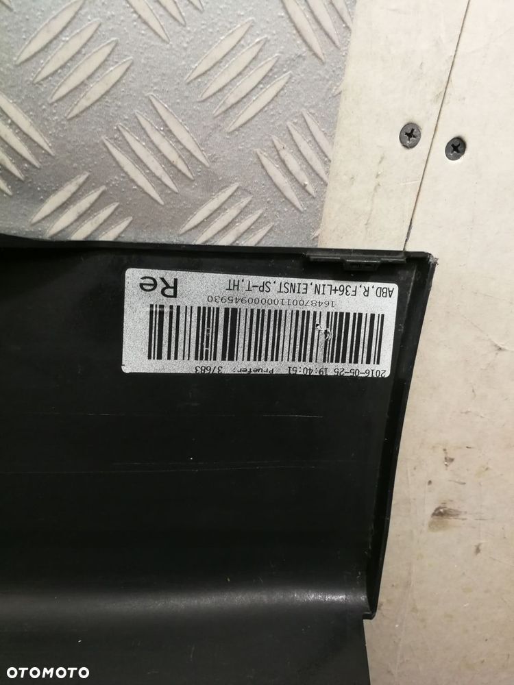 7314640 listwa progowa nakładka prawa próg prawy BMW F36 4 BLACK SAPHIRE - 8