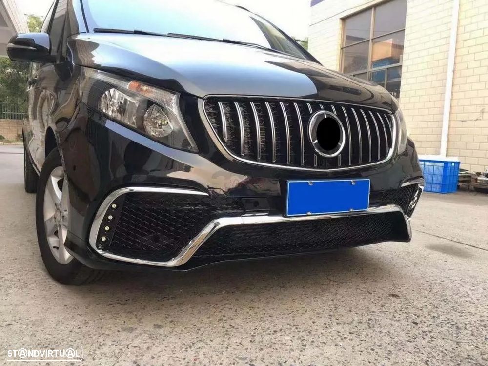 Para-choques Mercedes V Vito W447 (2014 a 2022) - 4