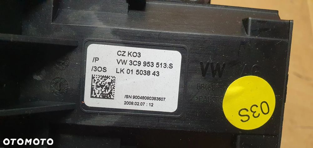Manetki przełącznik zespolony pająk taśma VW Passat B6 3C9953507BA 3C9953513S - 10