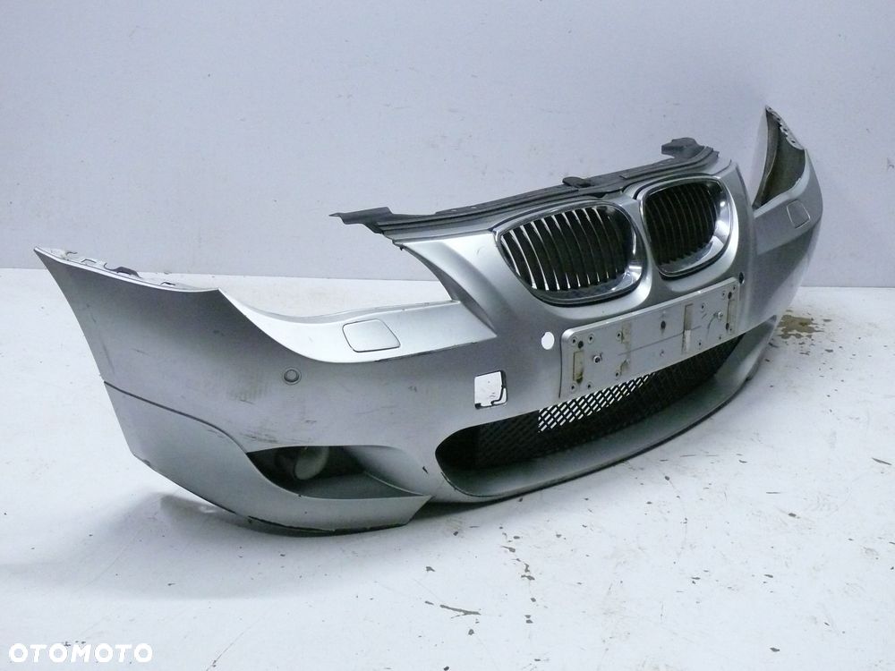 ZDERZAK PRZEDNI BMW 5 E60 E61 M-PAKIET 2003 2010 PDC XENON - 3