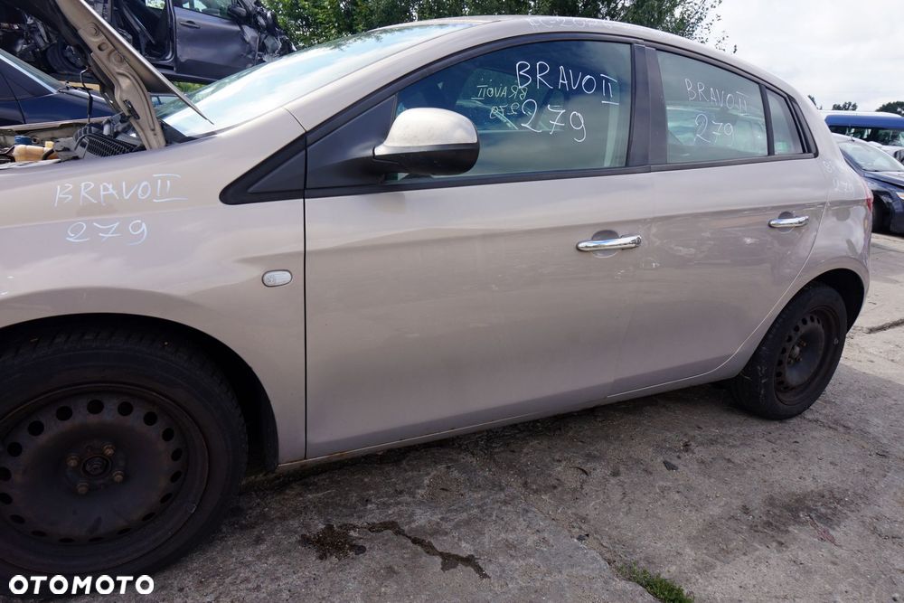 DRZWI PRZEDNIE LEWE BRAVO II 5D HB 279  BEŻOWY FIAT 2007-2014 - 4