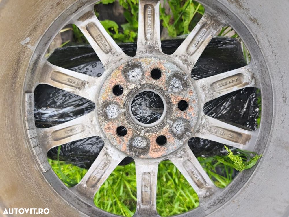 Jante Aliaj Originale Seat Ibiza R15 5x100  VW Polo, Skoda Fabia - 10