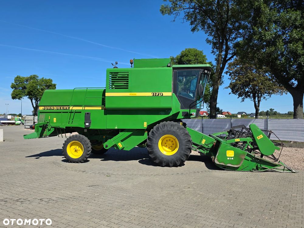 John Deere 1170 Heder 4,20 z wózkiem !!! - 13