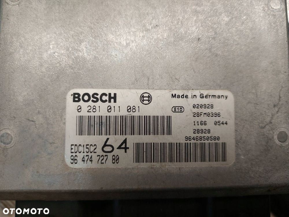 ZESTAW STARTOWY PEUGEOT 307 I 9647472780 36353100 9648445180 9646405480 - 2