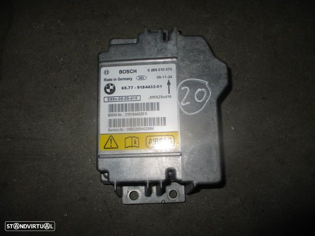 Kit Airbags 33677051505W 305166199001AJ  7213564  34050055B  6577918443201  0285010070 39916869802L  BMW SERIE 1 E87 FASE 2 2009 2.0D 116 115CV 5P PRETO PRETO DANIFICADO - 11