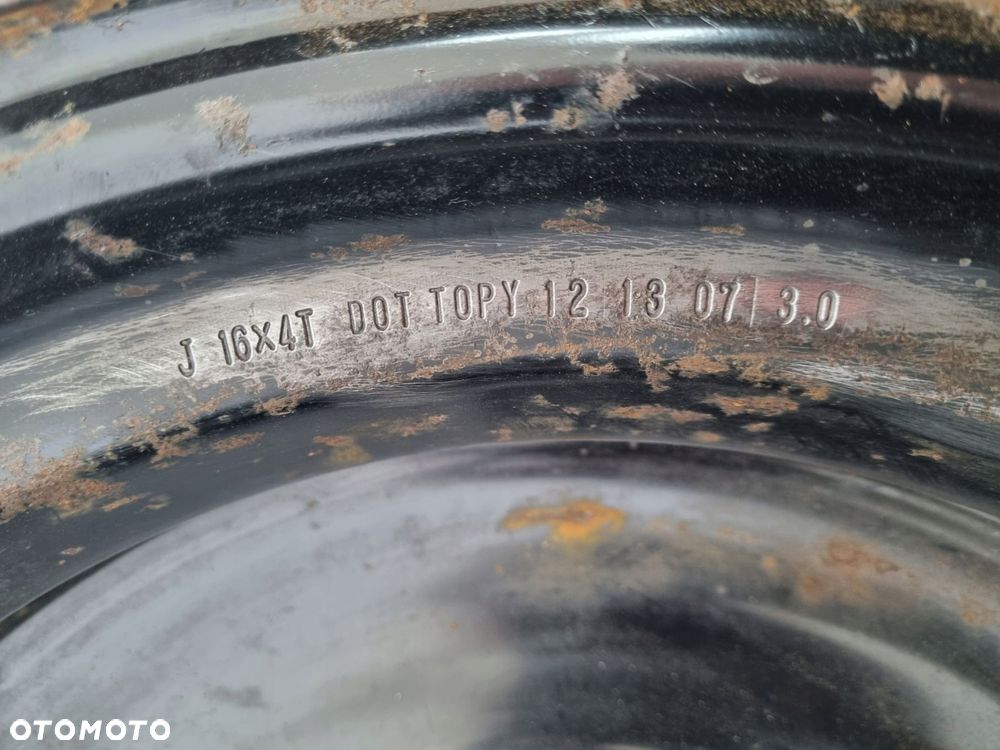 KOŁO DOJAZDOWE Toyota Mazda Honda dojazdówka 115/70 D16 R16 5x114.3 J16X4T - 3