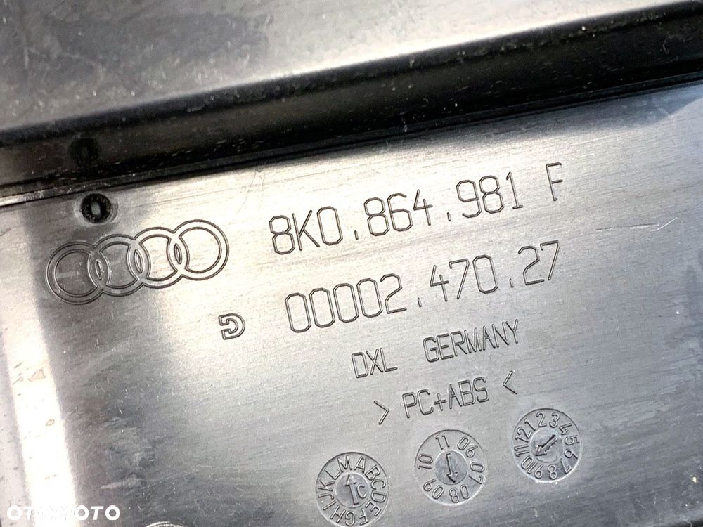 TUNEL ŚRODKOWY  AUDI A4 B8 (8K2) 2007 - 2015 2.0 TDI 105 kW [143 KM] olej napędowy 2007 - 2015 - 6