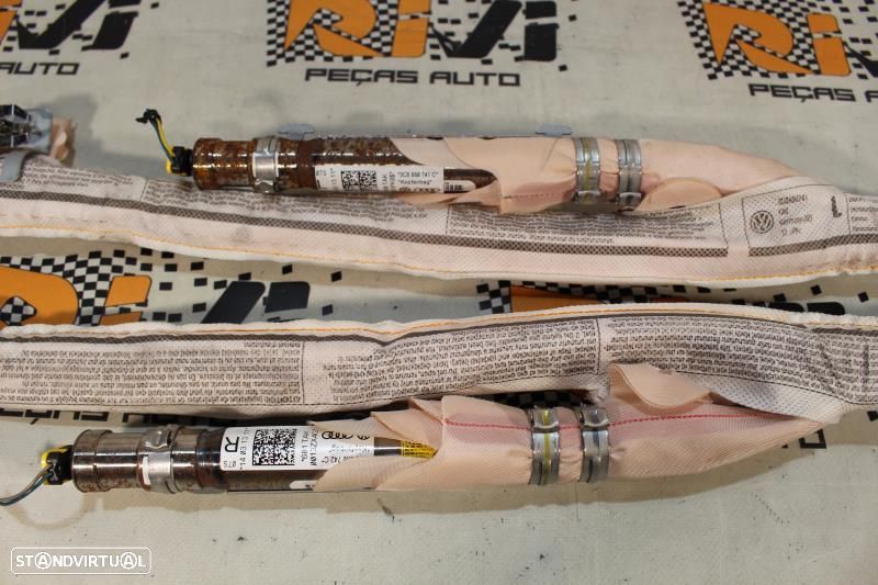 Airbags De Cortina Volkswagen Passat Cc (357)  3C8880742c / 3C8 880 74 - 5