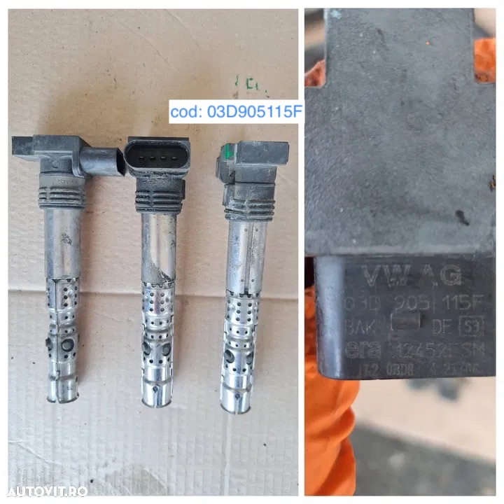 Kit ambreiaj , cutie de viteze - fara electromotor , electromotor BMZ , bobine inductie , clapeta acceleratie , sonda lambda , alternator , furtune racire pt motor 1.2 BMD BME VW VOLKSWAGEN SKODA SEAT IBITZA - 5
