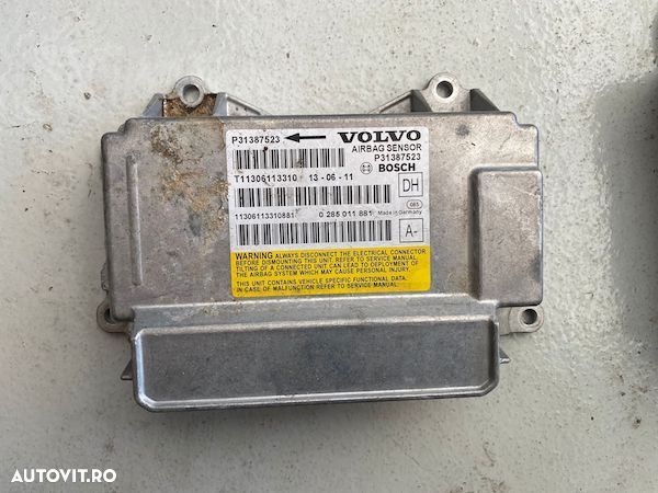 Calculator airbag SRS Volvo S60 V60 XC60 S80 XC70 V70 2014+ 31387523 31451752 - 1