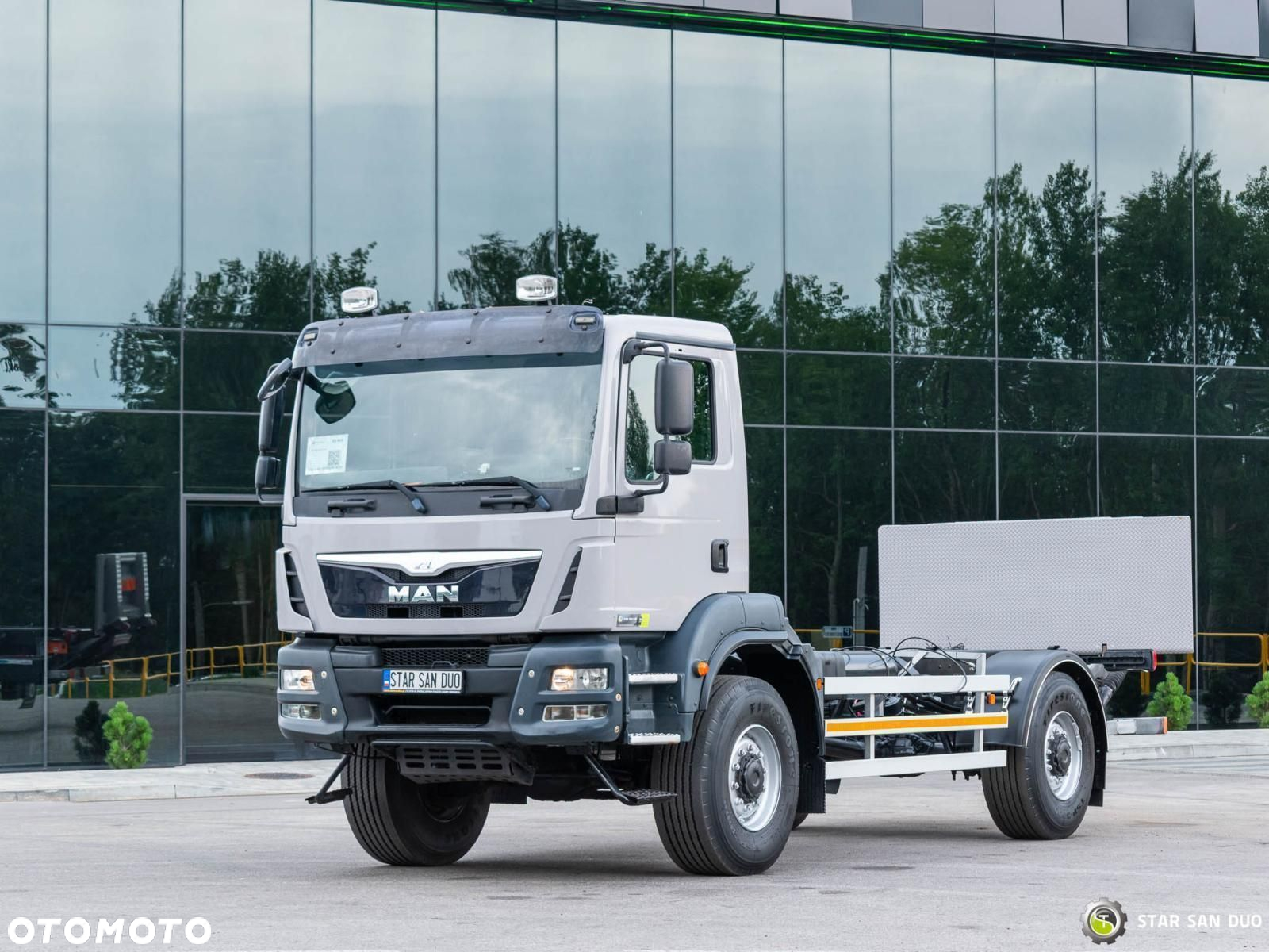 MAN TGM 18.290 4x4 RAMA Podwozie Winda Camper Energetyka - 4