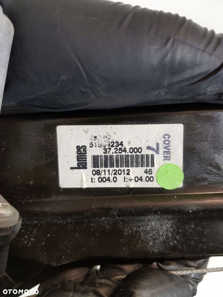 mechanizm szyby prawy przód 51884233 fiat 500l eur - 12