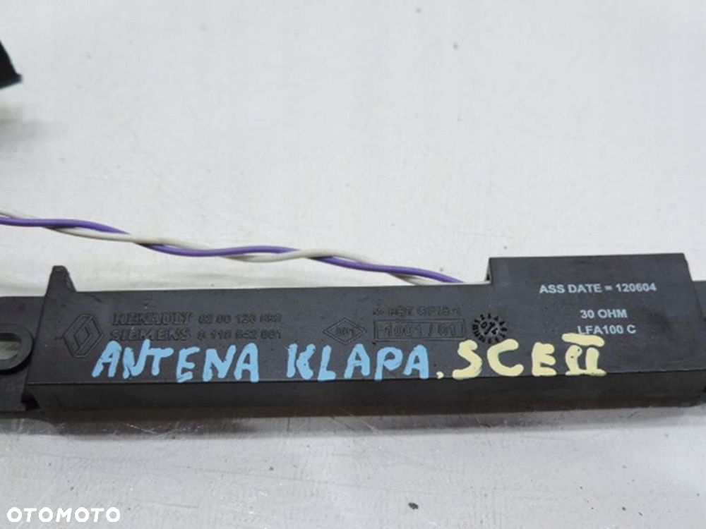 CZUJNIK ANTENA HANDS FREE RENAULT 8200125092 - 3