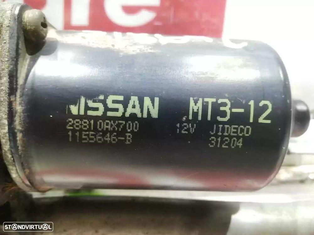 MOTOR LIMPA-VIDROS FRONTAL NISSAN MICRA III 2004 -28810AX700 - 2
