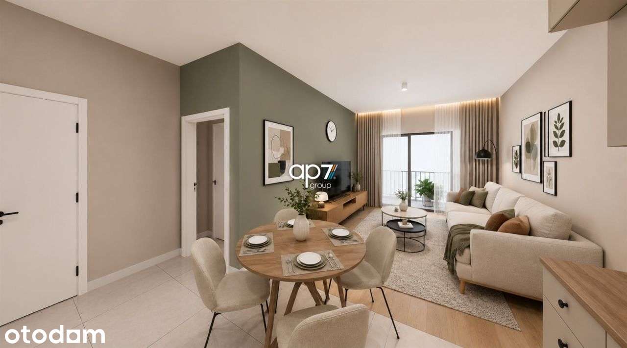 2 pokoje | 40 m² | balkon | 0% PCC