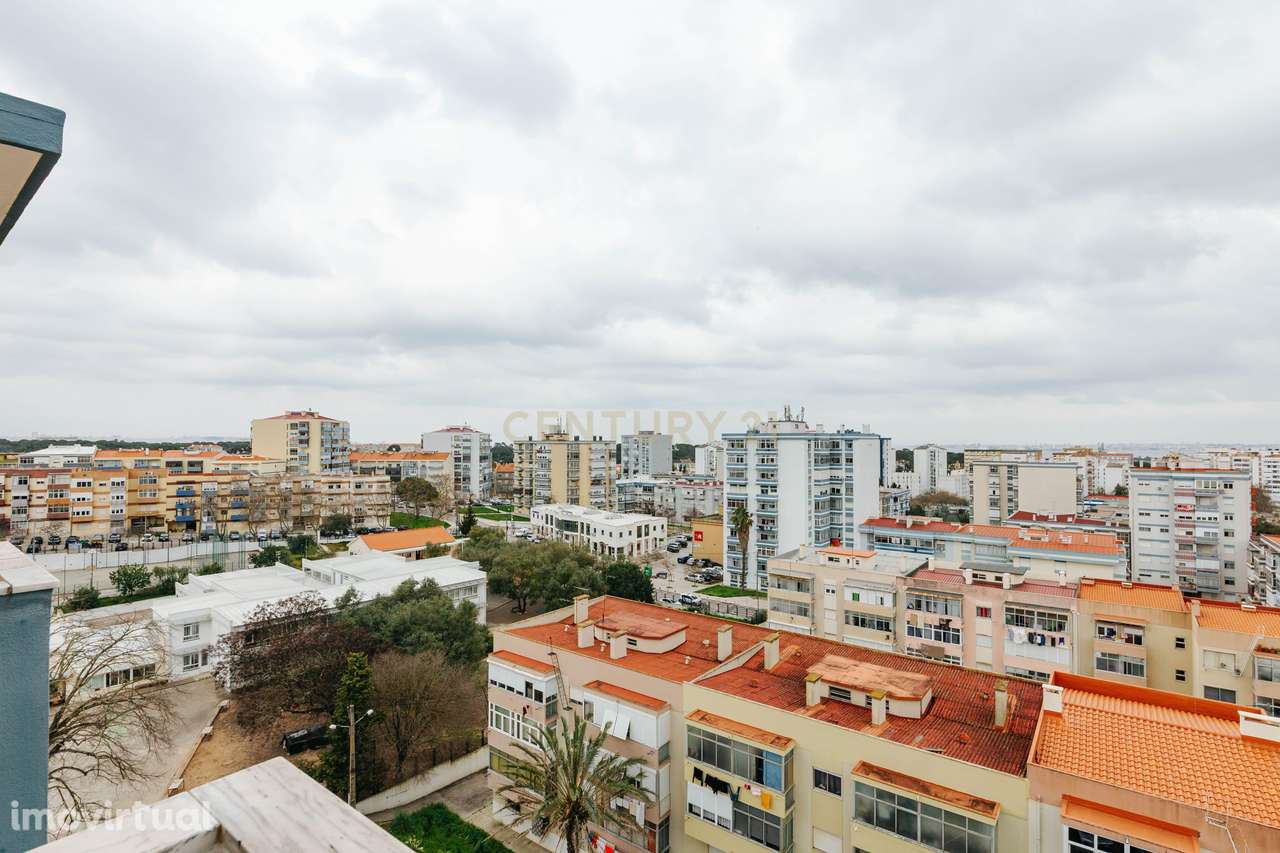 T3 Laranjeiro - vista Rio, Sol todo o dia, ideal para a sua Família! - Grande imagem: 4/57