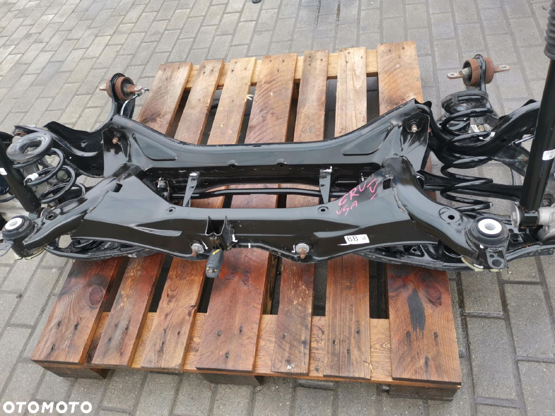 HONDA CRV V 18- ZAWIESZENIE TYLNE KOMPLETNE SANKI ZWROTNICA 1.5 TURBO USA - 8