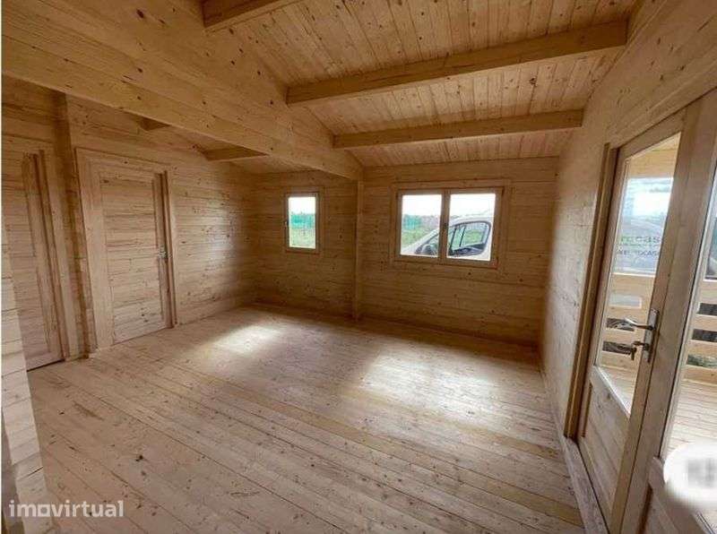 KIT Chalé em madeira 52m² com alpendre NOVO - Grande imagem: 2/12