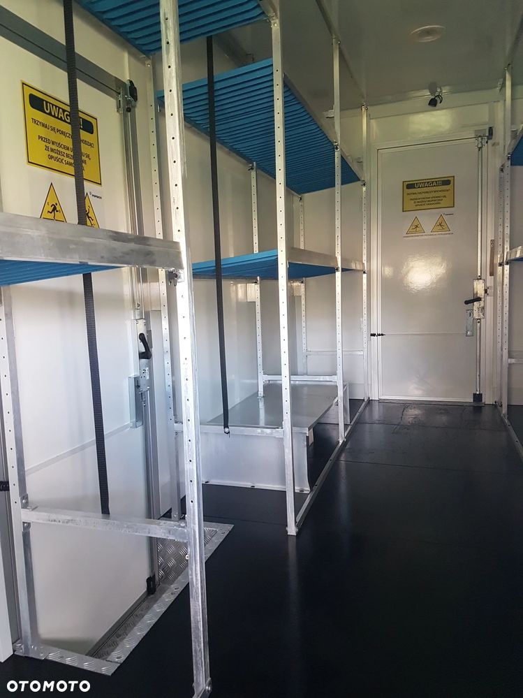 Iveco DAILY KONTENER NISKOPODŁOGOWY 4,43x2,23x2,42 SKLEP FOODTRUCK BAR KLIMA KONIOWÓZ KAMPER - 35