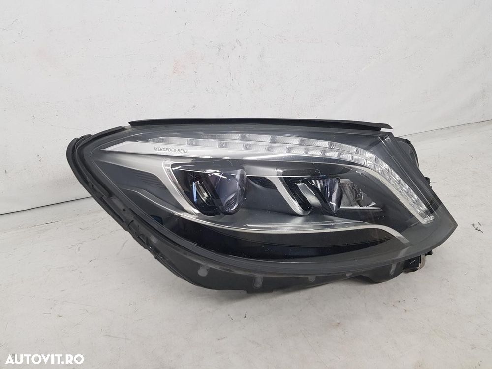Far dreapta full led ILS Mercedes S Class W222 dupa 2013 - 4