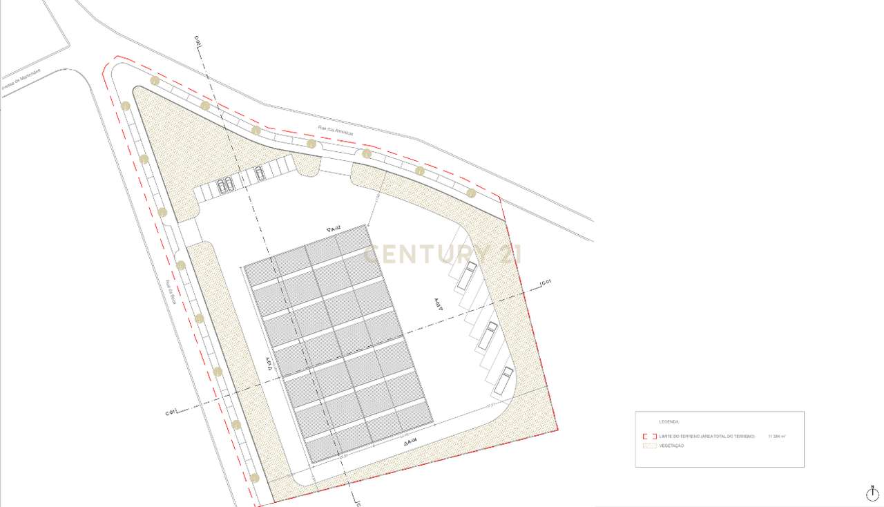 Terreno com Potencial para Armazéns Industriais - Canidelo, Vila do Co - Grande imagem: 2/7