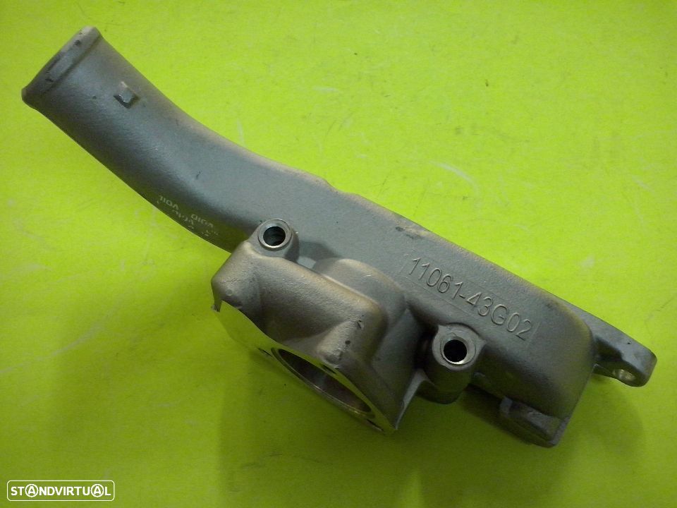 Caixa termostato Nissan Pickup D21 motor TD25 NOVA - 1